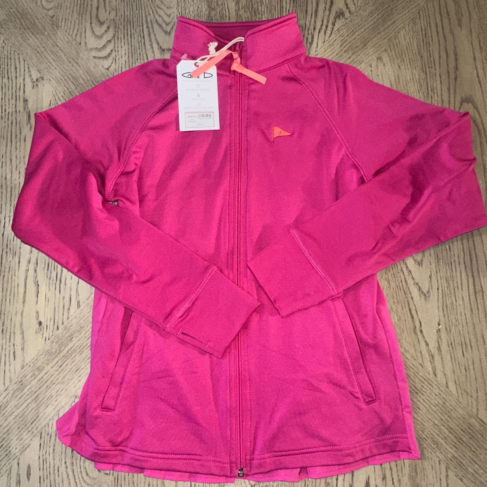 Garb Youth Girls Viola Full Zip Layer (11-12) Pink SIZE XL 1238-Girls1