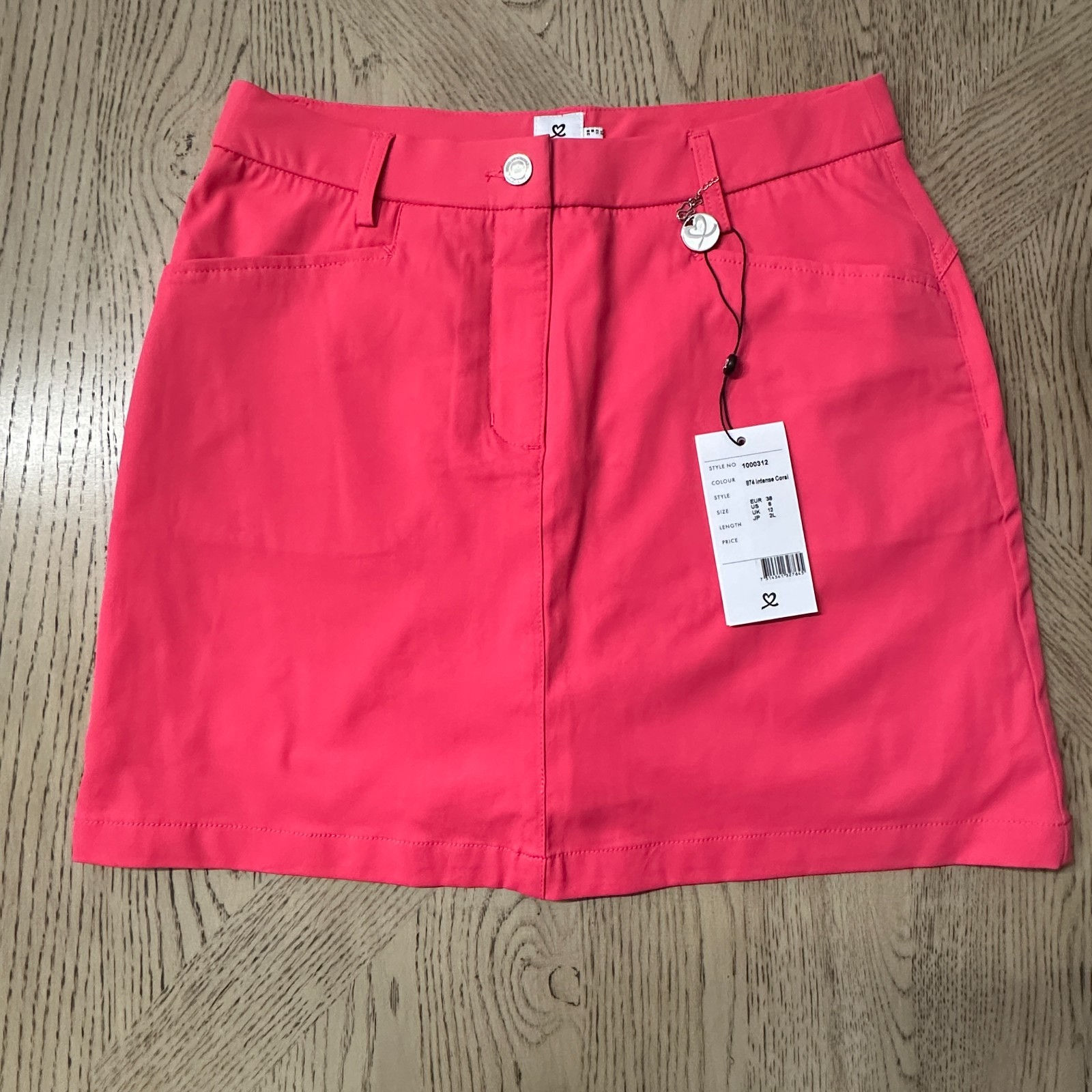 Daily Sport Women's Lyric Skort Size 8 Pink 00722-L4