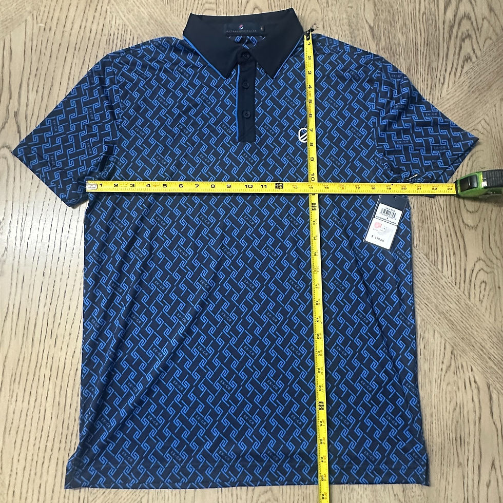 Thumbnail: Extracurricular Helix Men's Polo Blue Size S MSP-00003-MP2