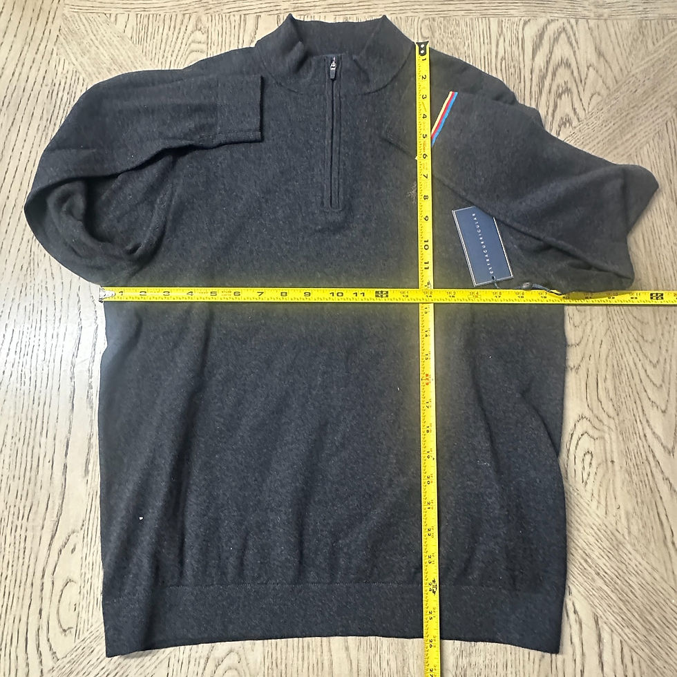 Thumbnail: Extracurricular Coty Quarter Zip Mock Neck Sweater Gray SIZE S 00523-MB4
