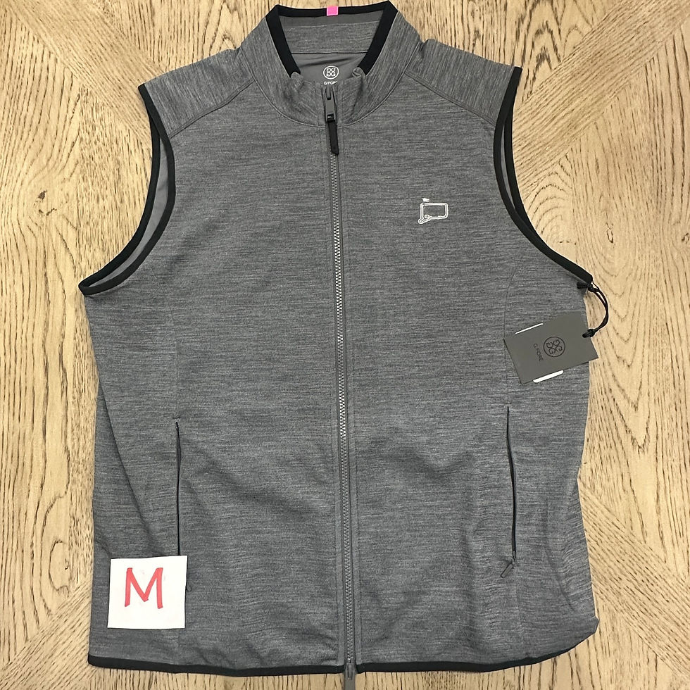 Thumbnail: G/Fore Double Knit Vest SIZE M Gray 00115-MP-OW-A2