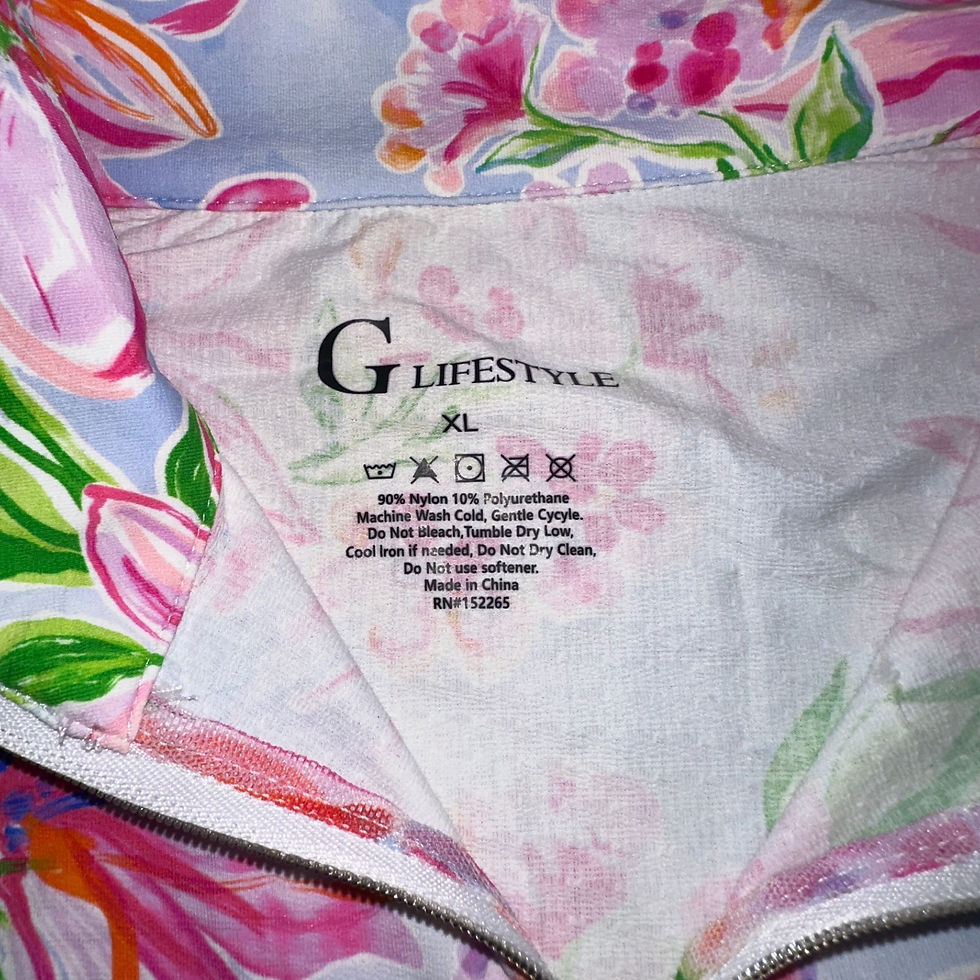 Thumbnail: G Lifestyle Longsleeve Sun Shirt Multicolor SIZE XL 688-O