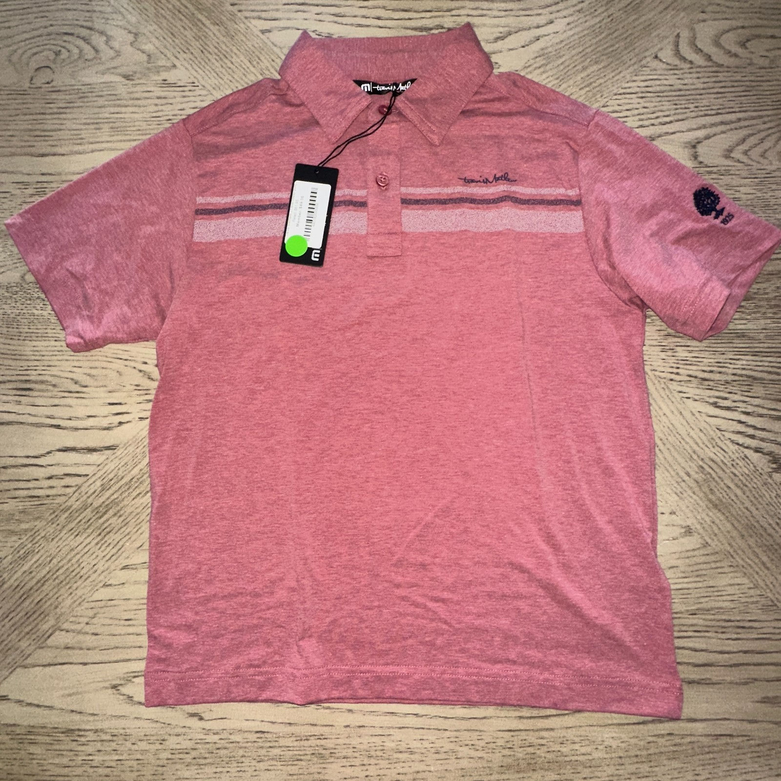 Travis Mathew Boys Over The Water Polo Red SIZE S 1335-Boys P