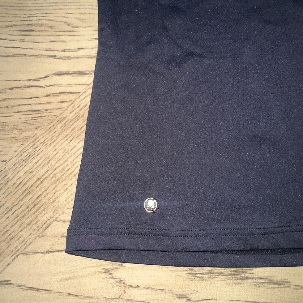 Thumbnail: Daily Sport Golf Tee Shirt Black SIZE S 962-V
