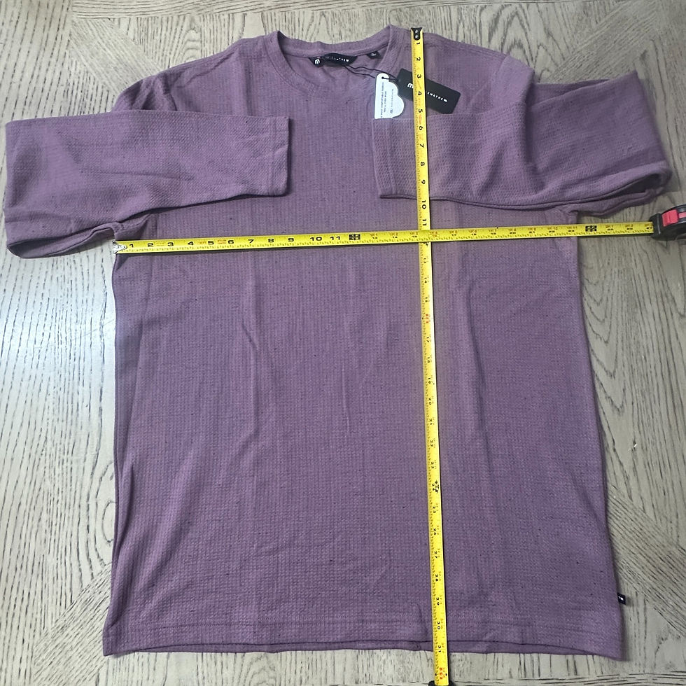 Thumbnail: Travis Mathew Cloud Waffle Crew Sweater Purple SIZE XL 00462-MB3
