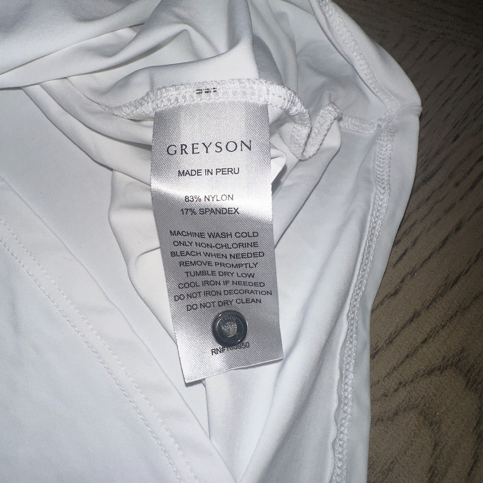 Thumbnail: Greyson Youth Girls Scarlett Polo (10) White SIZE L 815-Boys P