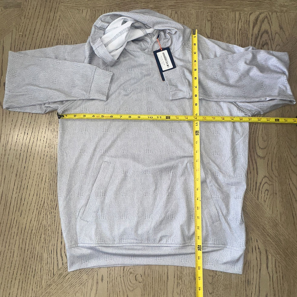 Thumbnail: Donald Ross Sport Tyler Hoodie Sweatshirt Size S Gray 10149-MB5