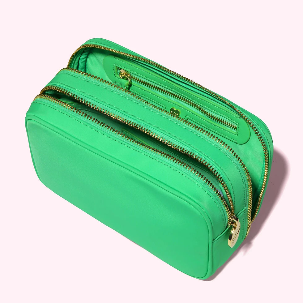 Thumbnail: Stoney Clover Double Zip Pouch
