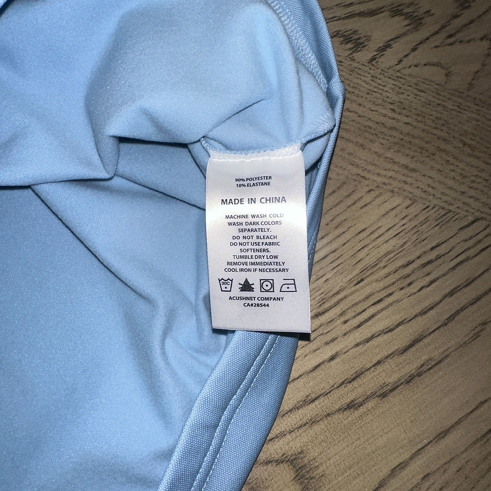 Thumbnail: Footjoy Brushed Pique Quarter Zip Vest Light Blue SIZE L 471-I