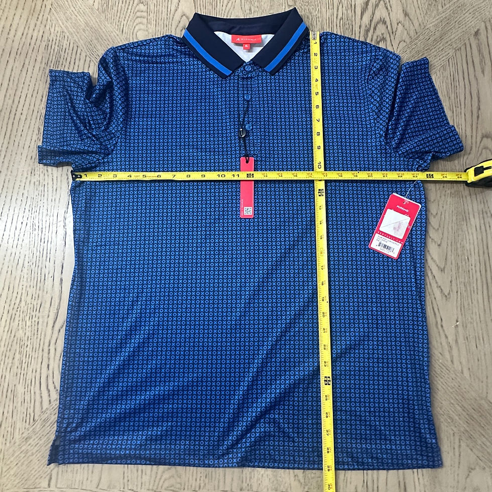 Thumbnail: Redvanly Norvins Shortsleeve Polo Size XL Blue 10064-MP4