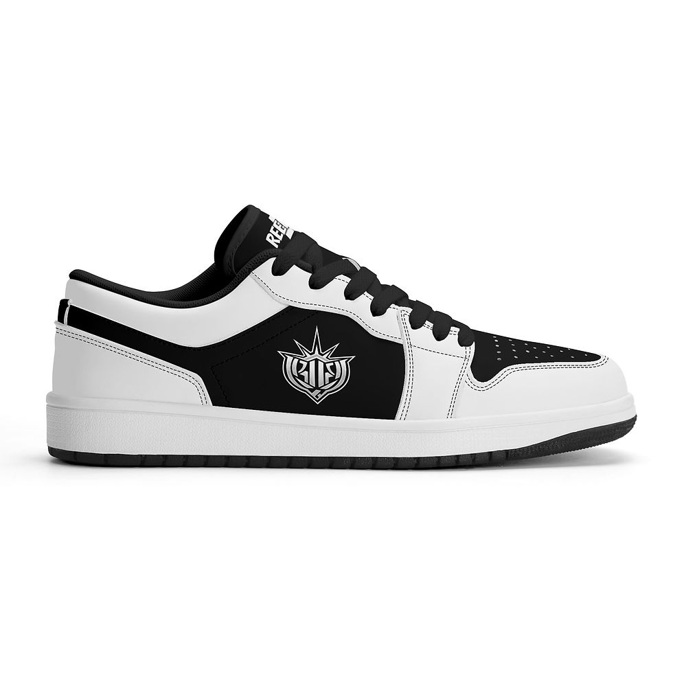 Thumbnail: Men's Premium PU Leather Low Top Sneakers-V2