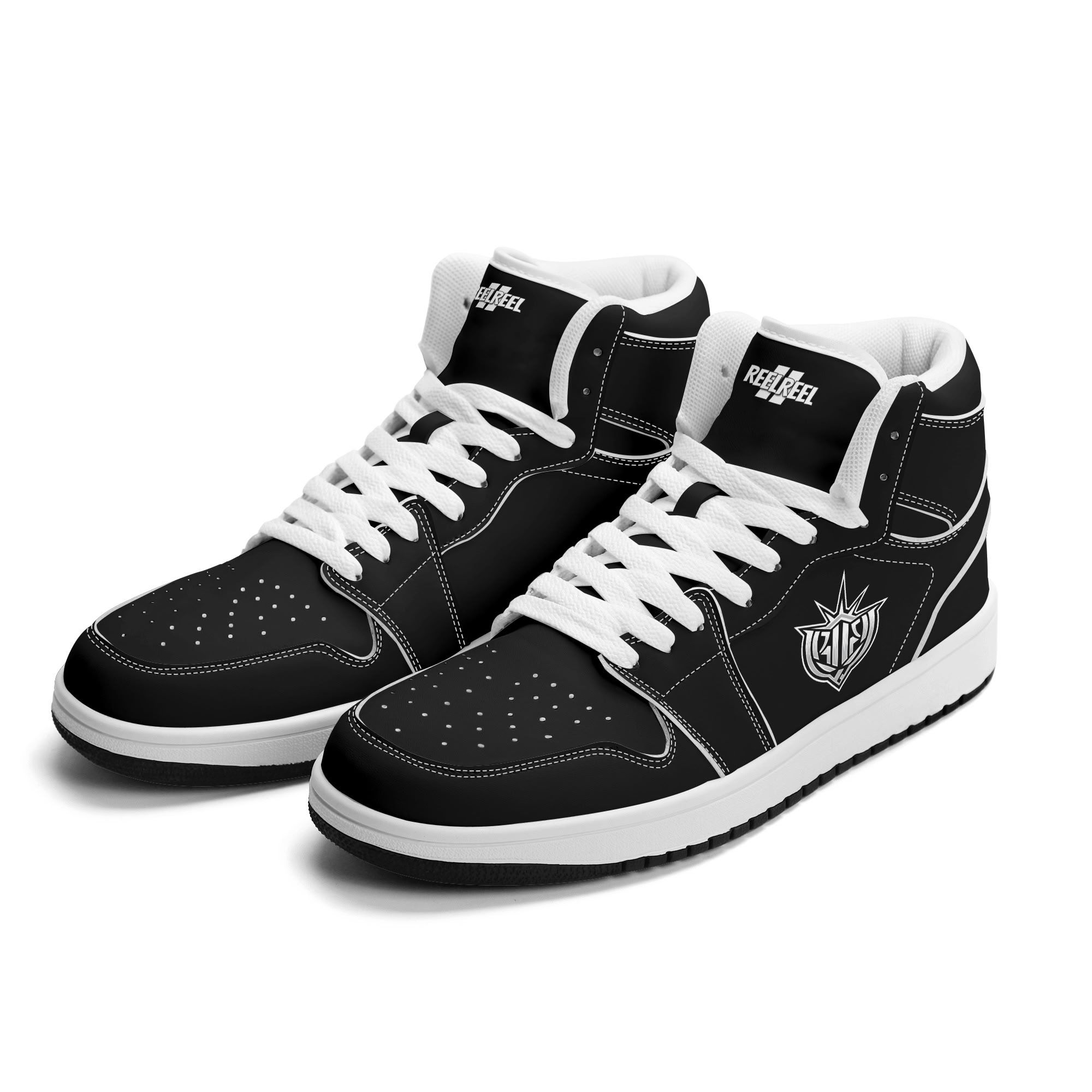 Men's Premium PU Leather High Top Sneakers-V2