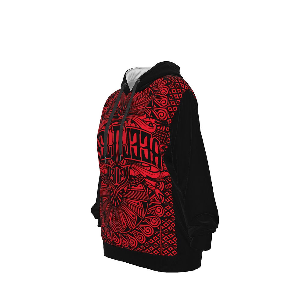 Thumbnail: All-Over Print Unisex Pullover Hoodie | 310GSM Cotton
