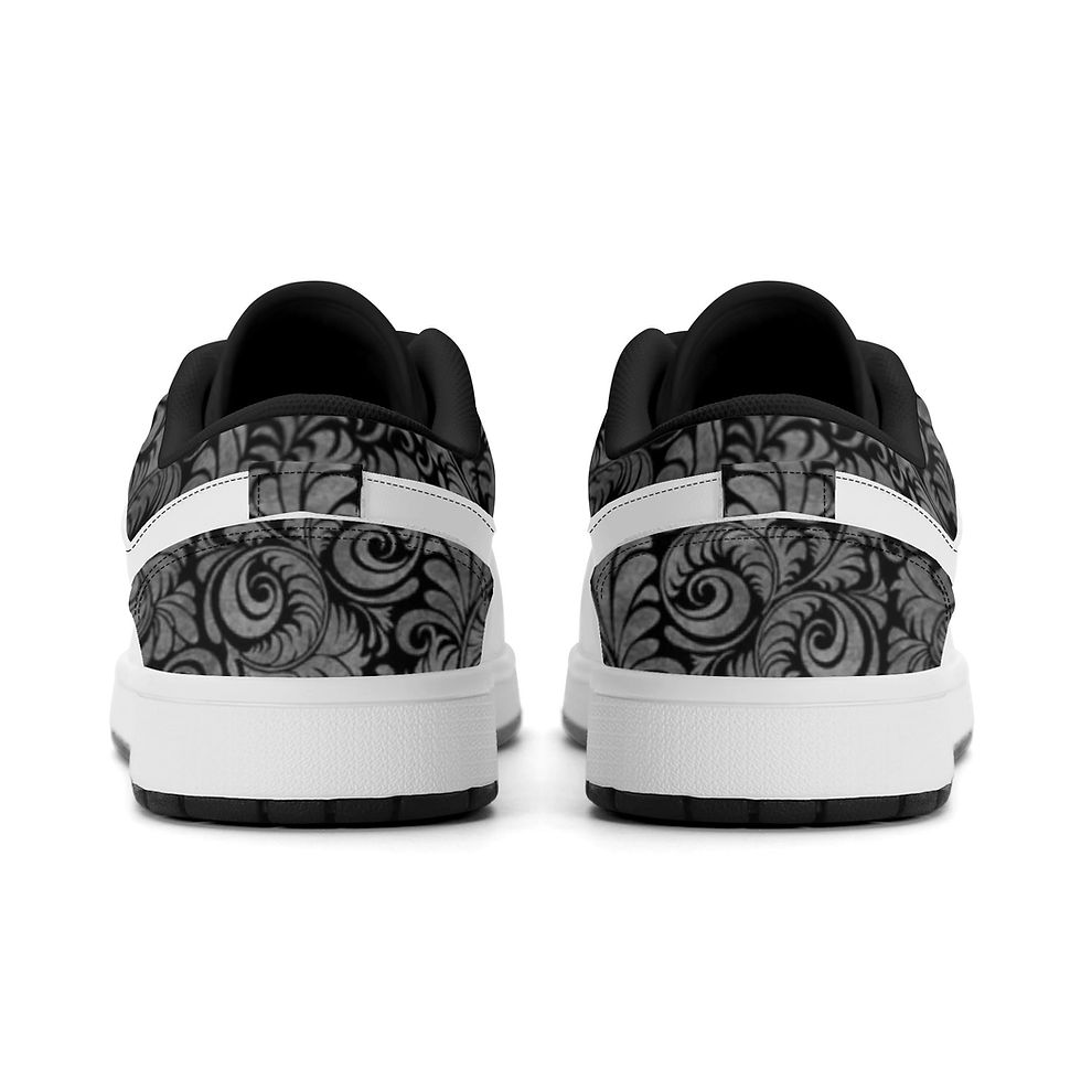 Thumbnail: Men's Premium PU Leather Low Top Sneakers-V2