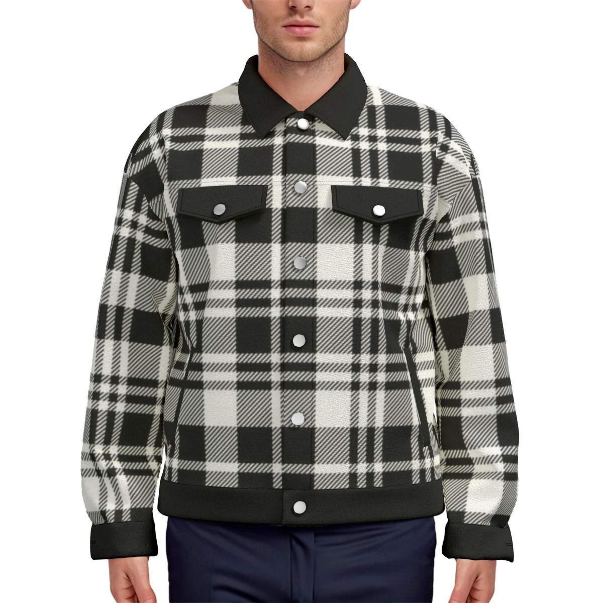 Unisex Lapel Jacket | 245GSM Cotton
