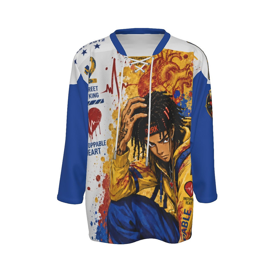 Thumbnail: All-Over Print Men's Hockey Jersey
