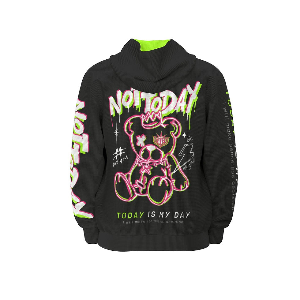 Thumbnail: Unisex Zip Hooded Sweatshirt
