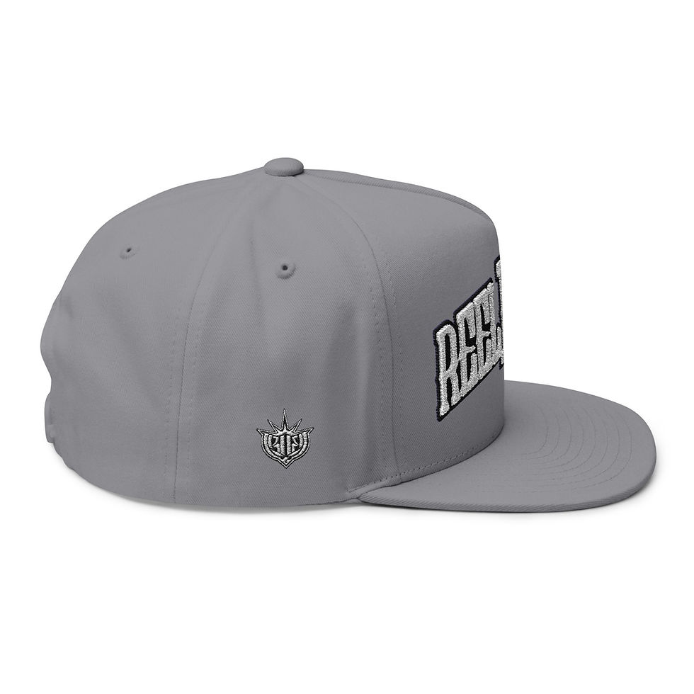 Thumbnail: Embroidered Lion Flat Cap