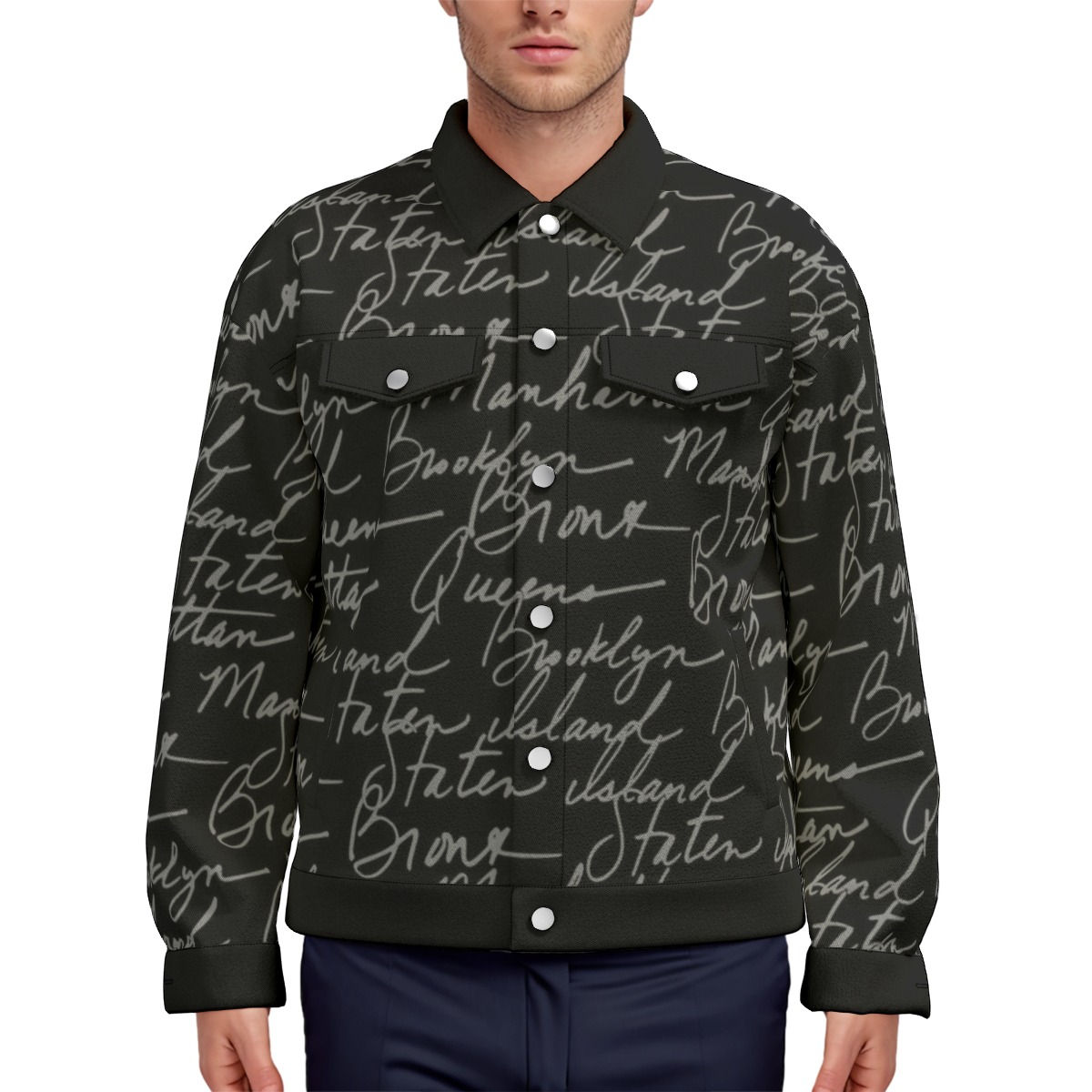 Unisex Lapel Jacket | 245GSM Cotton