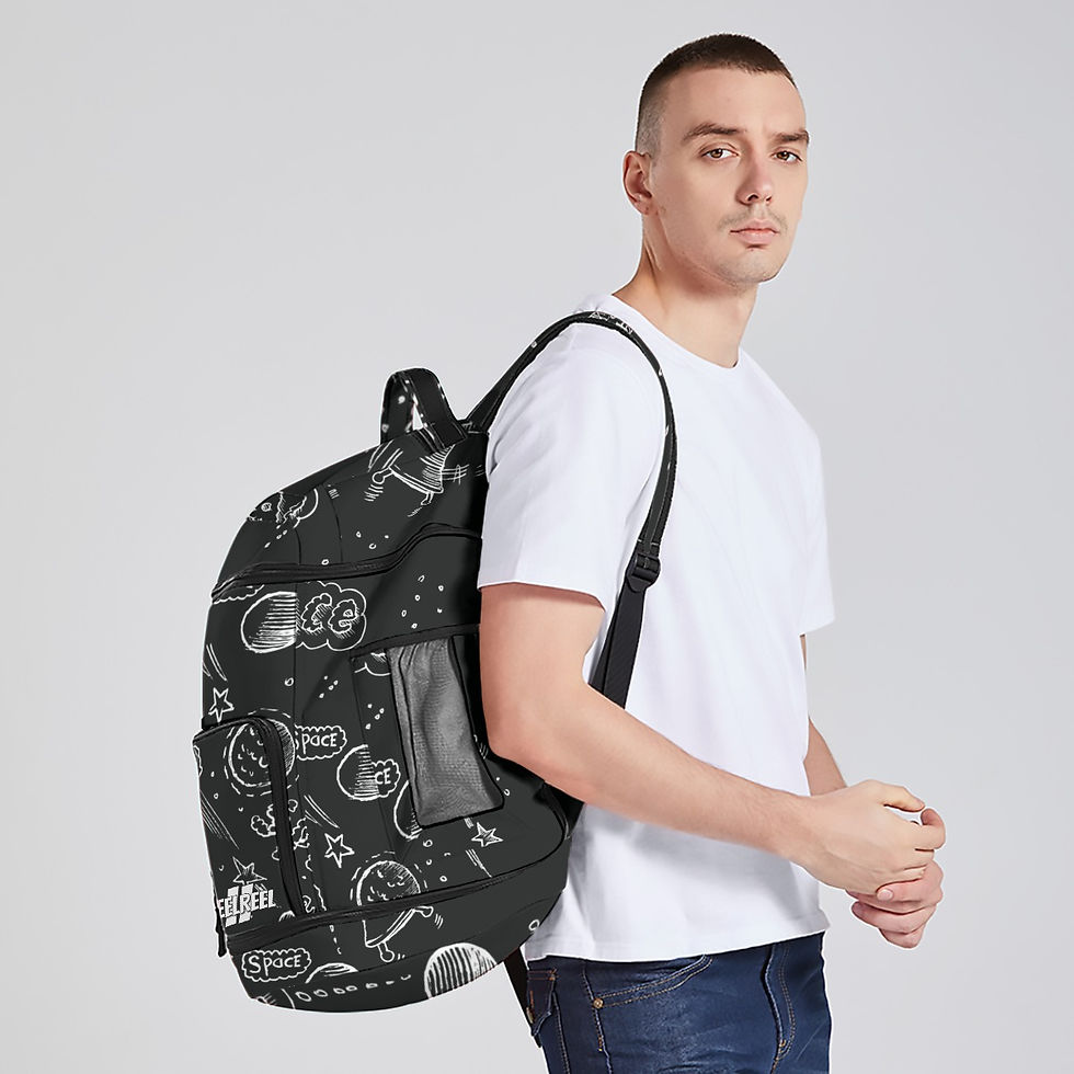 Thumbnail: All-Over Print Multifunctional Backpack
