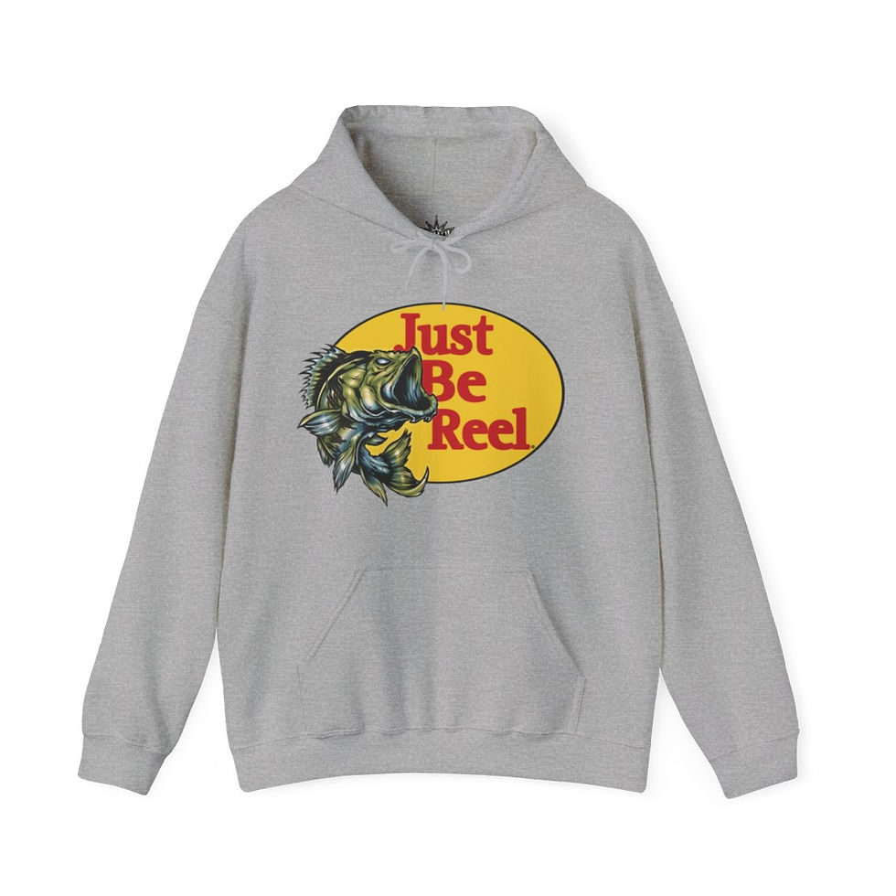 Thumbnail: Unisex Heavy Blend™ Hooded Sweatshirt "Just Be Reel"
