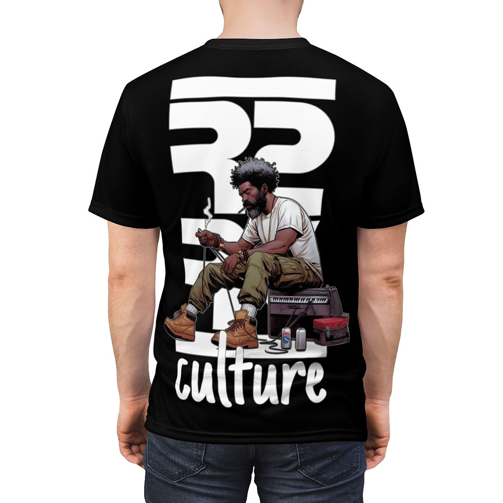 Thumbnail: Unisex Cut & Sew Tee (AOP)