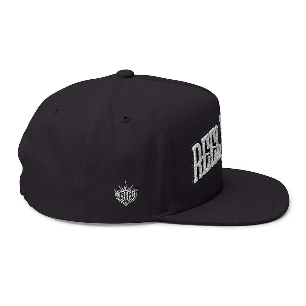 Thumbnail: Embroidered Lion Flat Cap