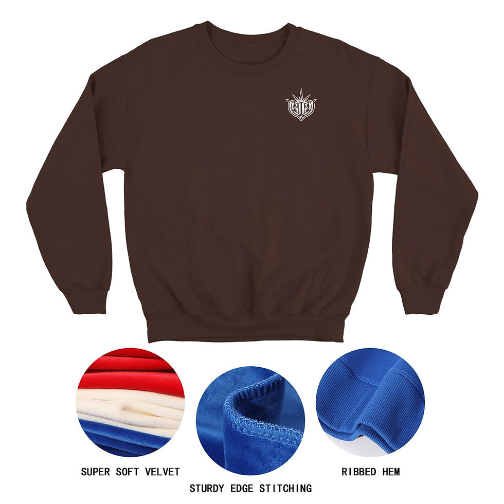 Thumbnail: Unisex Fleece-lined Sweatshirt | 500GMS  (DTF)