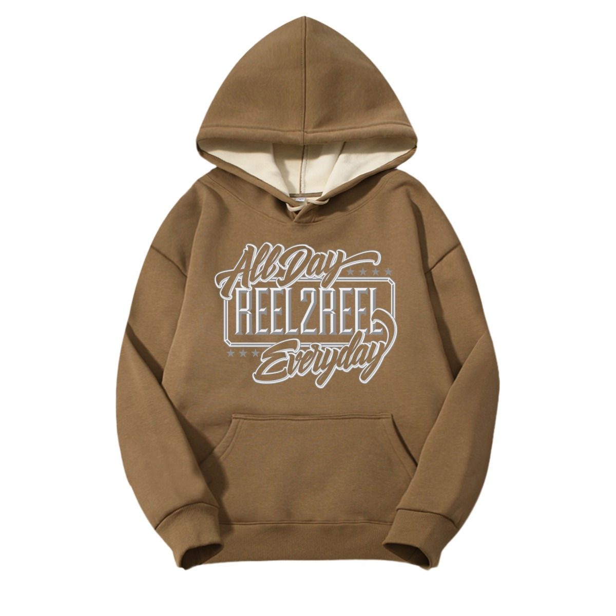 Men's Fleece-lined Hooded Sweatshirt|410GMS (DTF)