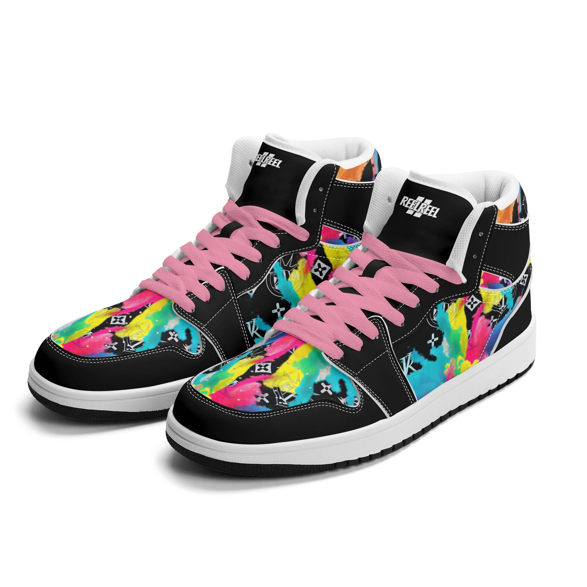 Men's Premium PU Leather High Top Sneakers-V2