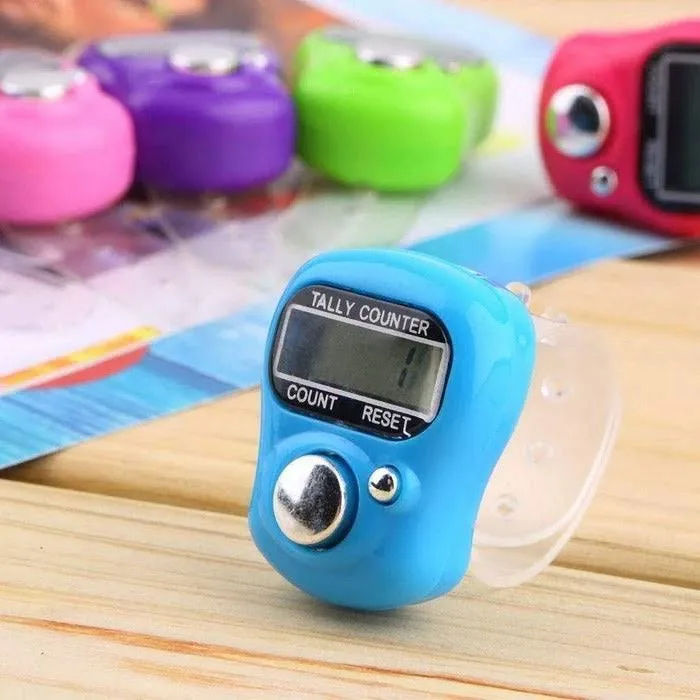 Thumbnail: Finger Tally Counter with Digital Screen for Mantra and keeping Track