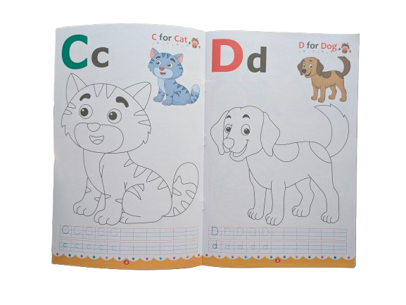 Thumbnail: Super Big Alphabet Colouring Book | Reading | Writing | Colouring 