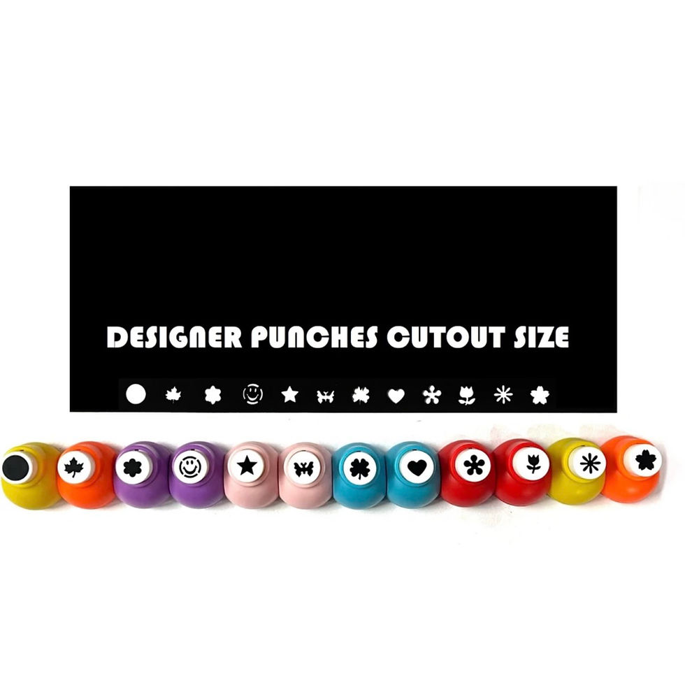 Thumbnail: Art & Craft Punch - Shape Punch Set of 12 