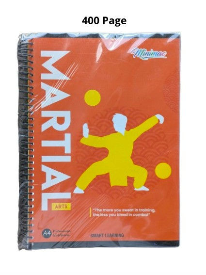 Minimax Spiral Notebook A4 - 400 Pages