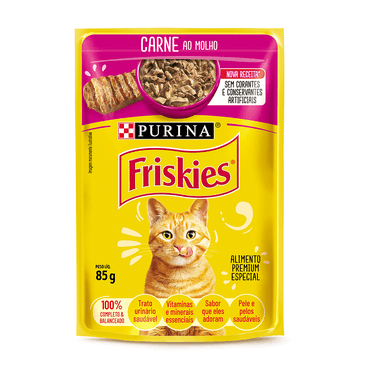 SACHE FRISKIES SABOR CARNE 85G