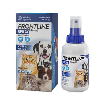 FRONTLINE SPRAY P/ CÃES E GATOS 100ML