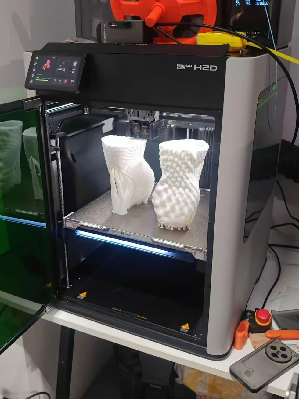 Potential leaked image of Bambu Lab H2D.