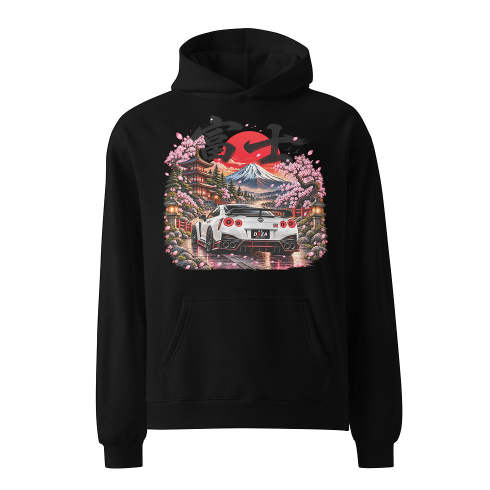 Thumbnail: R35 Fuji Unisex oversized hoodie