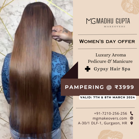 Women's Day Offer 2025 | Pedi & Mani + Hair Spa