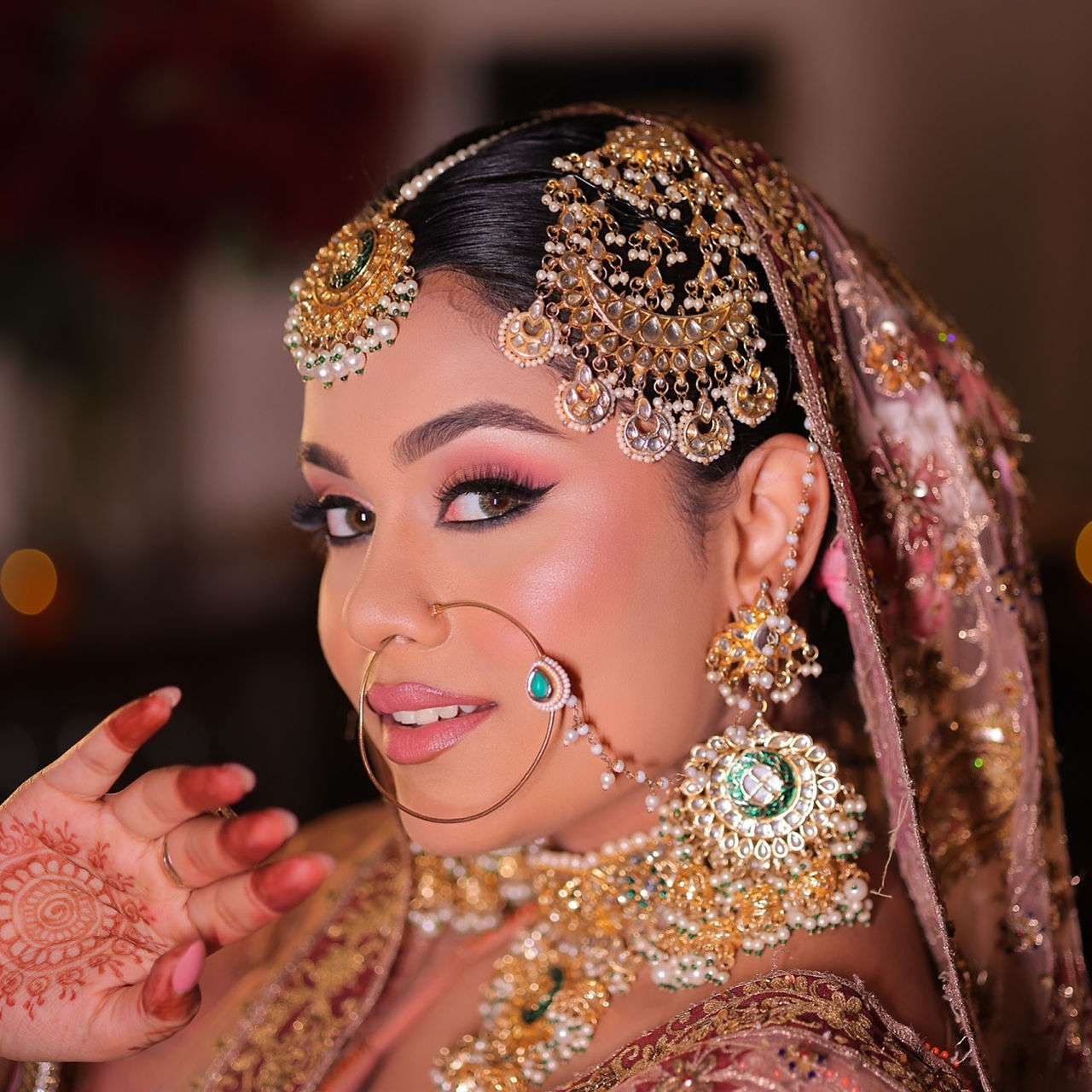 ikh Bride Morning Wedding Makeup – Elegant and Traditional Look
