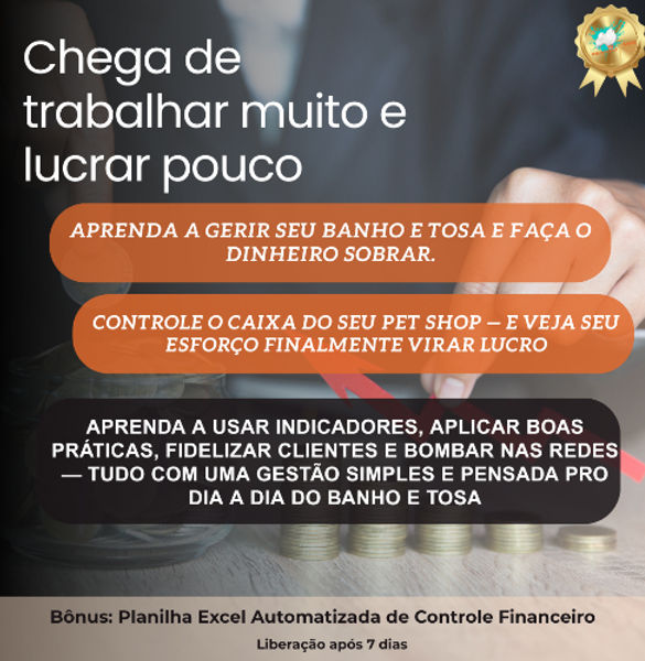 GESTÃO FINANCEIRA DE BANHO E TOSA