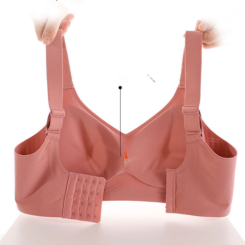 Miniatura: Sutiã push-up de tamanho grande com costas abertas, macio com ótima sustentação