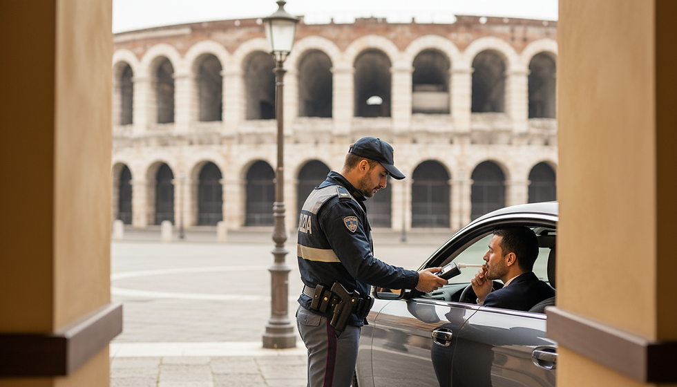 Guida in stato di ebbrezza a Verona: patente, sanzioni e primi passi - Studio Legale Giulianelli