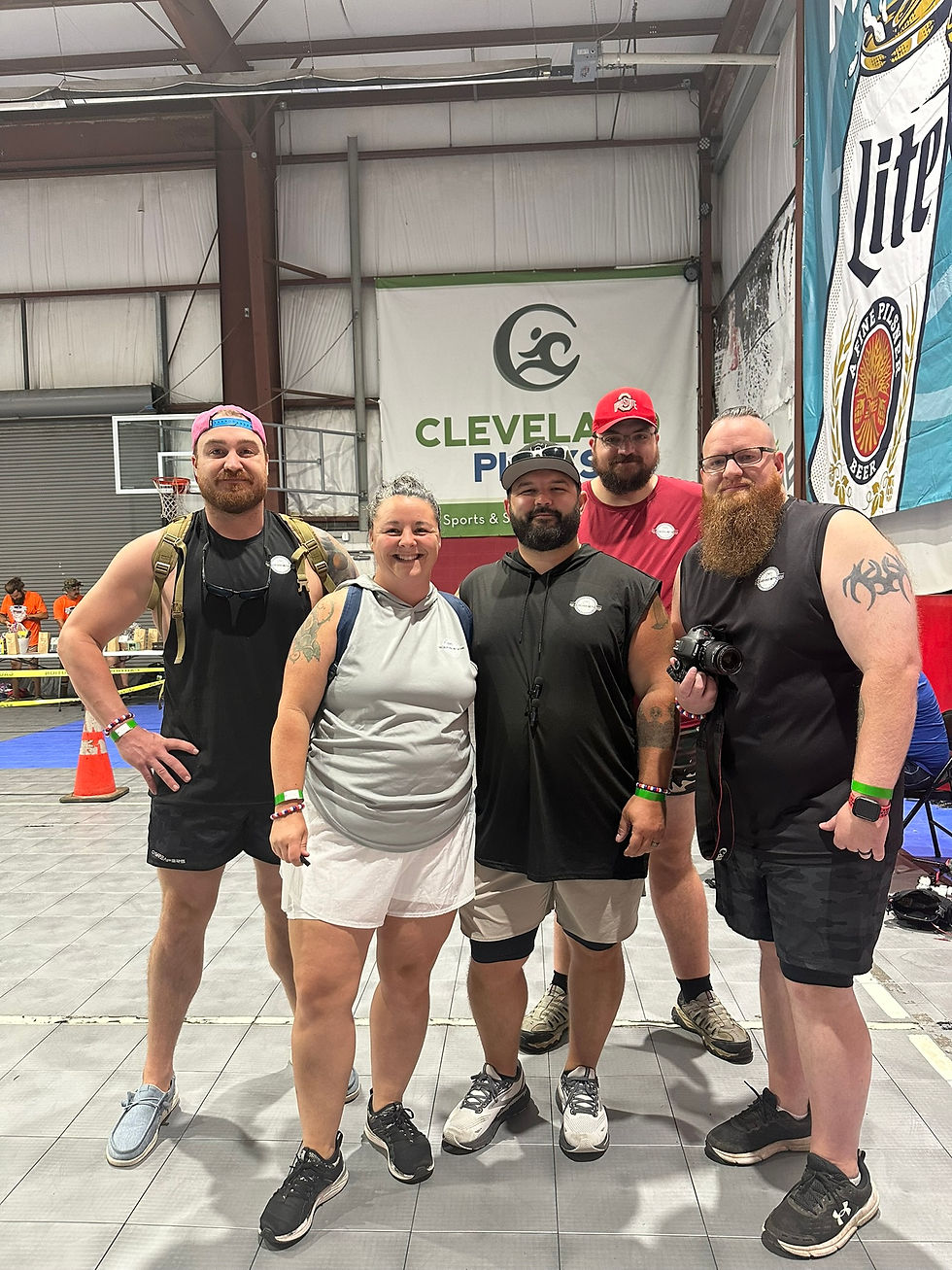 From Left: Evo, Amber, Mike, Dave and Byron