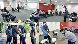 GRUPO VIPER PROMOVE TREINAMENTO DE NR35 NO WELLNESS