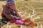 Peru with kids: the Lake Titicaca boy