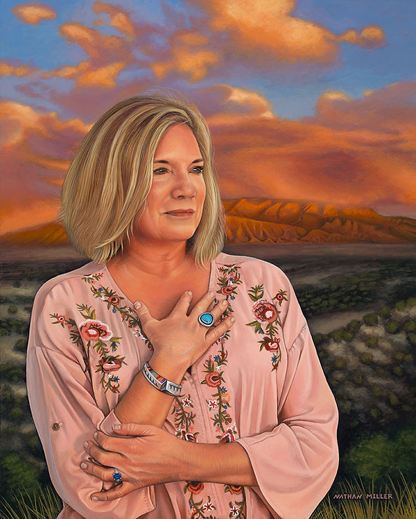 Portrait of Vickie | Acrylic