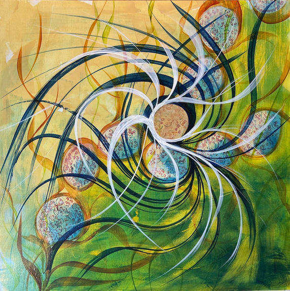 The Chosen one | Acrylic | Mixed Media Artist | Annette Elizabeth Sykes | TERAVARNA