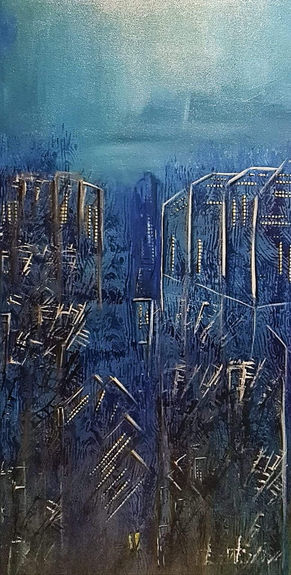 Mission Impossible | Acrylic | Modern timeless art | Poornima Dayal | TERAVARNA