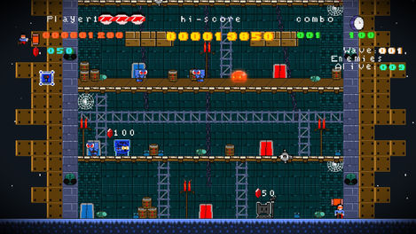 Distemperture Bonus Game Stevie T Tower of Power Baghoul Enemy